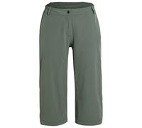 Vaude - Women's Tamaro Base Capri Pants - Cycling bottoms size 38, olive