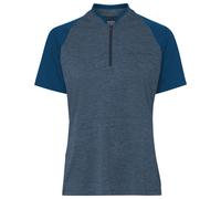 Vaude - Women's Tamaro Half Zip Shirt IV - Cycling jersey size 20, blue