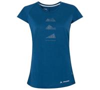 Vaude - Women's Tekoa Wool - Merino shirt size 8, blue