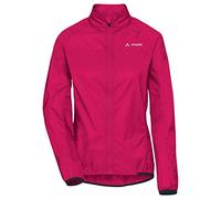 Vaude Women's Women's Air Jacket Iii Jacket | Ceplex Active Membrane 2 Layers Commuting Rain Cover Small Packable Longer Cut Back