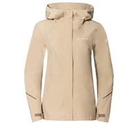 Vaude - Women's Yaras Jacket V - Waterproof jacket size 42, sand