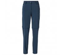 Vaude - Women's Yaras Zip Off Pants - Cycling bottoms size 20 - Regular, blue