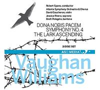 Vaughan / Atlanta Sym Orch & Chorus / Spano - Dona Nobis Pacem Sym 4 & the Lark Ascending