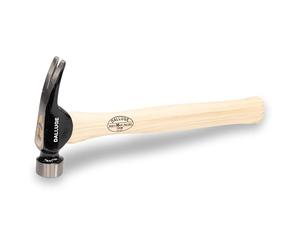 Vaughan & Bushnell 1600 Dalluge Trim Hammer Wood Handle, Black, 16 Oz 14"