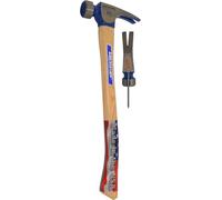 VAUGHAN CF2L California Framer Hammer, 19 oz Milled, Nail Starter, Made in The USA, VN11605