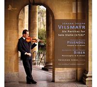 Vaughan Jones - Vilsmayr: 6 Partitas for Solo Violin, Pisendel: [CD]