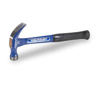 Vaughan R20 Curved Claw Smooth Face Nail Hammer | 20 oz drop forged claw hammer with steel handle for driving and pulling nails. VN12715, R20