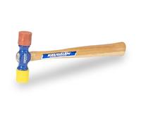 VAUGHAN Soft Face Hammer, American High Carbon Steel Head, 6 oz, Made in The USA, SF6, VN19310