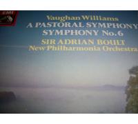 VAUGHAN WILLIAMS - A Pastoral Symphony / Symphony (No. 3) No.6 [VINYL LP]