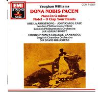 Vaughan Williams - Dona Nobis Pacem, Mass in G minor, O Clap Your Hands