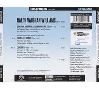 VAUGHAN WILLIAMS: SINFORNIA ANTARICA; CONCERTO FOR TWO PIANOS AND ORCHESTRA; FOU