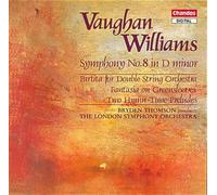 Vaughan Williams: Symphony 8, Partita for Double String Orchestra, Fantasia Greensleeves, Two Hymn Preludes