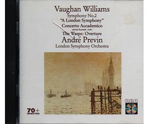 Vaughan Williams - Symphony No 2; Concerto Accademico; Wasps Ov
