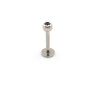 Vault 101 Limited 1.2mm x 12mm Amethyst gem Labret