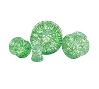 Vault 101 Limited 10mm - Green - Quartz Crackle Ear Plug