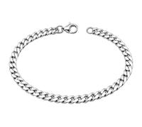 Vault 101 Limited 316L Stainless Steel Curb Chain Bracelet - 20cm - 8mm