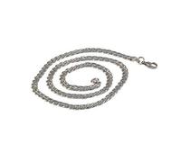 Vault 101 Limited 4mm x 28" (71cm) Unisex Silver Curb Link Chain Necklace