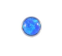 Vault 101 Limited Blue Flat Opal TOP - 0.9mm x 4mm