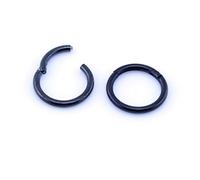 Vault 101 Limited HINGED Segment Ring - Black - 1.6mm x 8mm
