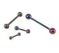 Vault 101 Limited Rainbow Barbell - 1.6mm x 14mm x 4mm