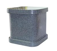 Vault for an Urn, a Container for a Cremation Urn to Be Buried in The Ground. Capsule Personalised Vault to Put in The Ground (Memorial Plaque/YES)
