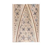 Vault of The Milan Cathedral (Duomo di Milano) Midi 12-Month Verso Hardback Dayplanner 2025 (Wrap Closure)