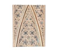 Vault of The Milan Cathedral (Duomo di Milano) Ultra 12-Month Horizontal Hardback Dayplanner 2025 (Wrap Closure)