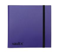 Vault X 12 Pocket Strap Trading Card Binder 480 Cards Side Loading (Purple)