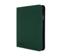 Vault X 12 Pocket Trading Card Zip Binder - 480 cards, Premium Exo-Tec Album Material, 20 Side-Loading Pages, Folder for Collectible Card Games, Sports, TCG (Green)