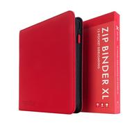 Vault X 12 Pocket XL Zip Trading Card Binder 624 Cards Exo-Tec (Red)