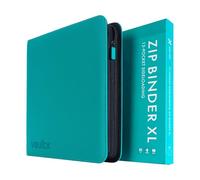 Vault X 12 Pocket XL Zip Trading Card Binder 624 Cards Exo-Tec (Teal)