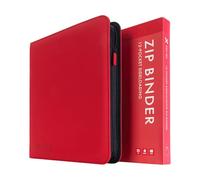 Vault X 12 Pocket Zip Trading Card Binder 480 Cards Exo-Tec (Red)