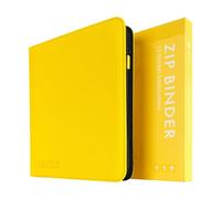 Vault X 12 Pocket Zip Trading Card Binder 480 Cards Exo-Tec (Yellow)