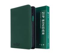 Vault X 4 Pocket Zip Trading Card Binder 160 Cards Exo-Tec (Green)