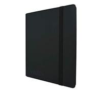 Vault X 9 Pocket Trading Card Strap Binder, 360 Cards, Premium Exo-Tec Album Material, 20 Side-Loading Pages, Folder for Collectible Games, Sports, TCG (Black)