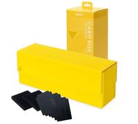Vault X Card Storage Box Magnetic Lid Dividers Exo-Tec (Yellow)