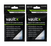 Vault X Exact Fit Inner Sleeves (200 Pack) Clear for Trading Cards