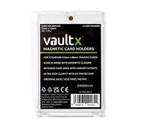 Vault X Magnetic Card Holders 35pt for Trading Cards, One Touch Hard Cases with UV Protection, Clear Display for Collectible Card Games, Sports, TCG (5 Pack)