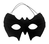 Vaulted Skulls & Co Black Bat Eye Mask | Bat Costume Masks | Superhero Mask | Bat Costume | Masquerade Party Masks | Black | Elastic Band | Unisex