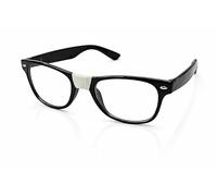 Vaulted Skulls & Co Nerd Glasses | Taped Nerd Glasses | Nerdy Costume Shades | Hipster Shades | Nerds Costumes Accessories | G ostumes for Adults | Fake Lenses | Black | One Size