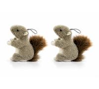 Vaulted Skulls & Co Squirrel Dog Toy w/Squeaker | Plush Squirrels Dogs Toys | Stuffed Squeaky Squirrel Toy for Pets | Realistic Animal Dogs Toys (2)