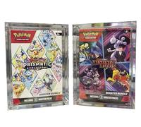Vaulted Vortex Acrylic Case For Pokemon Booster Bundle Display Case (1 PACK) Premium Clear Protective Display Case for Standard 6 Pack Pokémon Booster Bundle Boxes