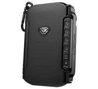VAULTEK LifePod X Micro Weatherproof Electronic Key Box Phone Safe Lockbox Secure Travel Case Rugged Mini Portable Case with Backlit Keypad (Covert Black)