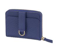 Vaultskin BELGRAVIA Zipper Wallet with RFID Blocking in Blue