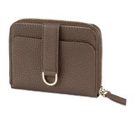 Vaultskin BELGRAVIA Zipper Wallet with RFID Blocking in Brown