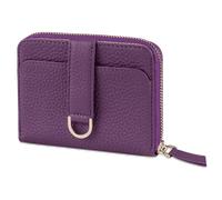Vaultskin BELGRAVIA Zipper Wallet with RFID Blocking in Violet