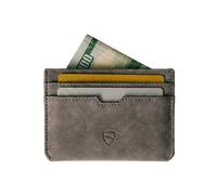 Vaultskin MOORGATE Card Holder with RFID Blocking in Hurricane Brown
