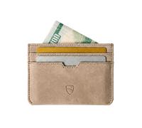 Vaultskin MOORGATE Card Holder with RFID Blocking in Sandstone