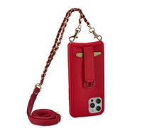 Vaultskin VICTORIA Wallet Case for iPhone 12 Pro Max, Crossbody Strap