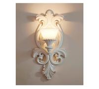 VAUNDY French retro wall lamp - light luxury carved wall lights fixture bedroom bedside lamps living room decor lighting,Led Ceiling Pendant Lamp